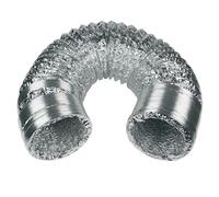 luth Tuyau d'aspiration Universel 125er système Rond 3m Aluminium e.a. pour hotte aspirante