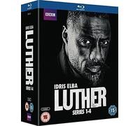 Luther (Series 1-4) - 5-Disc Box Set [ Origine UK, Sans Langue Francaise ] (Blu-Ray)