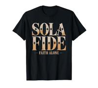 Lutheran Christian Sola Scriptura Gratia Fide Believer Five T-Shirt