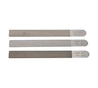 Luthier Lot de 3 limes à écrou de guitare avec fente de tortue pour instruments à cordes de guitare