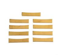 Luthier - Presse à frettes en laiton avec 9 inserts de rayon pour touche, kit d'outils de bricolage Luthier pour rayons de 18,3 à 50,8 cm, gabarit de pressage de frettes en métal doré (9,5)