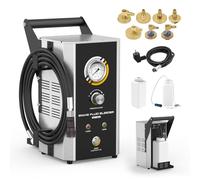 LUTIFIX AST609 Kit de purge de frein pour véhicules automobiles - Dispositif de purge de liquide de frein avec purge de liquide de frein à pulsation - Dispositif de purge automatique de frein pour une