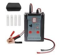 LUTIFIX Kit de testeur et de Nettoyage d'injecteur de Carburant amélioré avec 8 Modes d'impulsion, 4 adaptateurs de Nettoyage d'injecteur, Modes de Puissance de Sortie 12 V/5 V, Court-Circuit