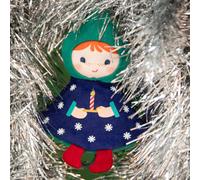 Lutin de Noël à suspendre Titti