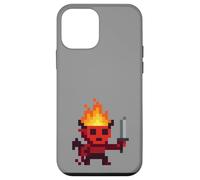 Lutin Pixel Diable 8-Bit Épée Rétro Jeu Vidéo Art Coque pour iPhone 12 mini