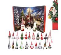 Lutins De Noël, Calendrier de l'Avent, Jouet Lutin Calendrier Décorations Festives pour Maison Célébration Hivernale Table de Chevet