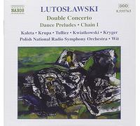 Lutoslawski : Double concerto - Préludes de dance - Chaîne 1