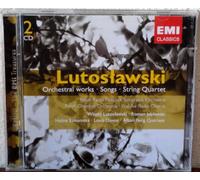 Lutoslawski : Oeuvres pour orchestre - Mélodies - Quatuor à cordes