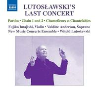 Witold Lutoslawski – Lutoslawskis Last Concert – CD – NAXOS