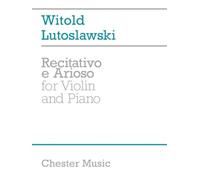Lutoslawski Witold - Recitativo e arioso --- Violon/Piano
