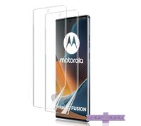 Lutree 2 Pièces Protection Écran pour Motorola Moto Edge 50 Fusion/Edge 50 Pro/Edge 50 Ultra, Film TPU Flexible HD Hydrogel, Sans Bulles, Facile à Installer, Haute Sensibilité Protecteurs d'écran