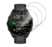 Lutree pour Garmin Forerunner 165/165 Music Verre Trempé, 3 Pièces