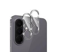 Lutree pour Samsung Galaxy A37/ A57 5G Protection Caméra, 2 Pièces 9H Dureté HD Arrière Caméra Verre Trempé, Sans Bulle Anti-Rayures Protecteur D'écran - Transparent