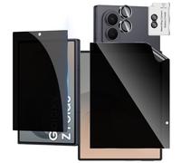Lutree pour Samsung Galaxy Z Fold 8 5G/ Z Fold8 5G Anti-Espion Verre Trempé, 1+1+1 TPU Interne Privacy Protecteurs d'écran+ Anti-Spy Protection écran+ Caméra Lentille Protecteur Film