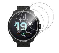 Lutree pour Suunto Race (Non Suunto Race S) Verre Trempé Protection écran, 3 Pièces 9H Dureté HD Protecteur Film, Sans Bulles Anti-Rayures Anti-Empreintes Protecteurs d'écran