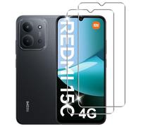 Lutree pour Xiaomi Redmi 15C 5G/4G/ Poco C85 Verre Trempé, 2 Pièces 9H Dureté HD Protecteurs d'écran, Anti-Rayures Sans Bulles Film Vitre Trempé Protection écran