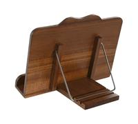 Lutrin de cuisine en bois d'acacia 25x19x5cm