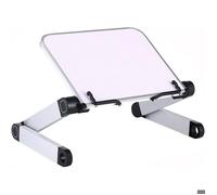 Lutrin de lecture - LARGEIGHT - Réglable - Aluminium - Multicolore - Support pour livres et ordinateurs