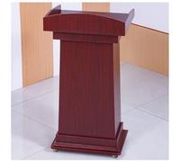 Lutrin portable en bois pour enseignants et églises - Hauteur réglable - Podium polyvalent pour discours, conférences, réceptions d'hôtel et restaurants - Design léger