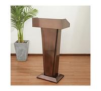 Lutrin professionnel en acier inoxydable - Podium de lecture polyvalent pour église, bureau, mariage, conférences et spes - Design élégant pour événements et présentations