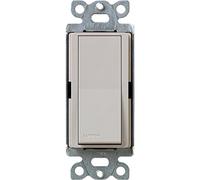 Lutron Claro SC-1PS-TP Interrupteur marche/arrêt 15 A unipolaire Taupe