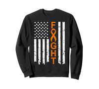 Lutte Contre la sclérose en plaques du Drapeau américain des États-Unis Sweatshirt
