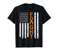 Lutte Contre la sclérose en plaques du Drapeau américain des États-Unis T-Shirt Graphique avec Valeur