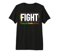 Lutte Contre la Sensibilisation aux Troubles du développement T-Shirt Haut de Gamme