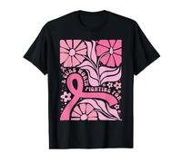 Lutte Contre Le Cancer du Sein Ruban Rose Mois de Sensibilisation au Mois d'octobre T-Shirt Graphique avec Valeur