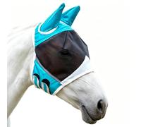 Lutte contre les mouches - Confort et protection durable - Bande élastique respirante pour masque UV - Protection contre les mouches pour l'élevage, la randonnée, l'extérieur, l'écurie, toutes les