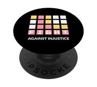Lutte Contre l'injustice (Resistance Justice Statement) PopSockets PopGrip Adhésif