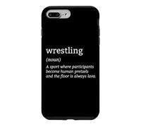 Lutte drôle Définition Bretzels Humain MMA Lutteur de Combat Coque pour iPhone 7 Plus/8 Plus