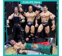 Lutte nouvelle ligne Poseable série John Cena le Undertaker Rey Mysterio Randy Orton et plus figurine modèle ornement jouet Poupées WWE 4