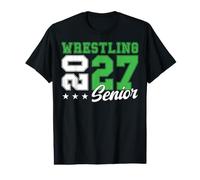 Lutte Senior Night Wrestling Senior 2027 Graduation 55 T-Shirt Graphique avec Valeur