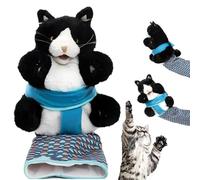 Lutteur de marionnettes pour chats, gant de lutte pour chat, marionnette interactive avec rembourrage robuste pour un jeu sûr, jouet en peluche durable pour une interaction amusante