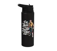 Lutteur, je suis là pour Lucha Libre Freestyle Wrestling Stainless Steel Insulated Water Bottle
