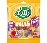 LUTTI Balls Fizz Bonbons Goût Acidulé 100g