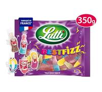 LUTTI - Bonbons Assortiment Piquants, Sachet 350g - Lot De 4