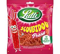 Bonbons Lutti Scoubidou Fraise - 200g