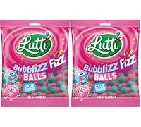 LUTTI Bubblizz Balls Bonbons Goût Acidulé 100g x15 SRP (Lot de 2)