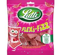 Lutti Fraise Flexi-Fizz Fili Tubs, 225 g