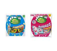 Lutti Scoubidou Bonbons 100 g & Bubblizz Original Gomme à Mâcher, 250 g