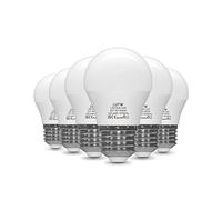 LUTW Ampoule LED E27 G45 Blanc Froid 6500k, 5W Équivalent 40W, G45 Type Globe Ampoules avec Gros Culot à vis, 480lm, Économie d'Énergie à Angle de Faisceau 220°, Non Dimmable, Lot de 6
