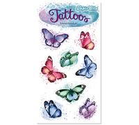 Lutz Mauder 44701 Set de tatouages pour enfant Motif papillons