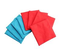 luukiy 8Pcs Bean Bag toss, Sacs de Cornhole, Chamboule Tout, Sacs de Fèves,Petit Sac de Sable Sac de Sable étanche à Double Couche de Couleur Unie pour Enfants