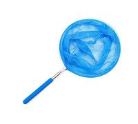 luukiy Épuisettes De Surface pour Piscine, Épuisette De Fond pour Piscine, Filet De Nettoyage pour Piscine, Kit De Piscine Nettoyage, Filet De Piscine Rond 37-86x20cm