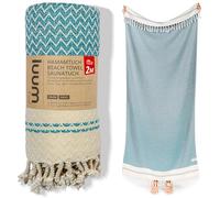 Luum® Grande serviette de hammam - 90 x 200 cm - Serviette de plage - Serviette de sauna - Serviette de bain - Serviette de yoga - Serviette de plage - Serviette de sauna - Serviette de voyage -