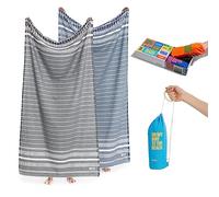 Luum® Serviette de plage XXL - Serviette de hammam - Serviette de sauna - Serviette de yoga - Serviette de douche - Serviette de sauna - Serviette de bain - Serviette de hammam - Serviette de voyage -