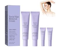 Luuma Hair Removal Cream, Depilatory Cream for Sensitive Skin, Facial Hair Remover Creams for Women, No Irritation | Smooth body, All Skin Types (2PCS)