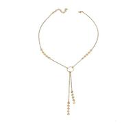 Luunay Collier De Paillettes Multicouches en Métal De Bijoux Sexy Tout-Match De Mode Collier Européen Et Américain Original De Clavicule De Gland De Cercle